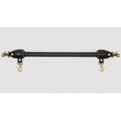 Черная распорка для ног Bound to You Faux Leather Spreader Bar - 50,8 см. - Fifty Shades of Grey - купить с доставкой в Волгодонске