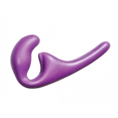 Фиолетовый безремневой страпон Seduction - 20,5 см. - Lola Games - купить с доставкой в Волгодонске