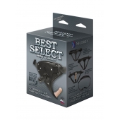 Пояс HARNESS BEST SELECT с вагинальной пробкой - LOVETOY (А-Полимер) - купить с доставкой в Волгодонске