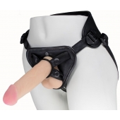 Пояс харнесс BEST UNI strap с 2 насадками - 18 и 22 см. - LOVETOY (А-Полимер) - купить с доставкой в Волгодонске