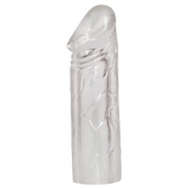 Удлиняющая насадка на пенис Mega Dick Sleeve Transparent - Orion - в Волгодонске купить с доставкой