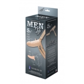 Телесный мужской парапротез MEN STYLE - 15 см. - LOVETOY (А-Полимер) - купить с доставкой в Волгодонске