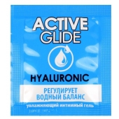 Лубрикант на водной основе Active Glide с гиалуроновой кислотой - 3 гр. - Биоритм - купить с доставкой в Волгодонске