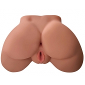 Кофейный мастурбатор-полуторс Perfect Ass Masturbator - Pipedream - в Волгодонске купить с доставкой