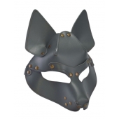 Серая маска Wolf с клепками - Sitabella - купить с доставкой в Волгодонске