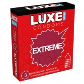 Текстурированные презервативы LUXE Royal Extreme - 3 шт. - Luxe - купить с доставкой в Волгодонске
