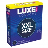 Презервативы увеличенного размера LUXE Royal XXL Size - 3 шт. - Luxe - купить с доставкой в Волгодонске