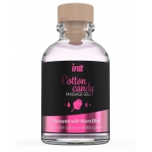 Массажный гель с согревающим эффектом Cotton Candy - 30 мл. - INTT - купить с доставкой в Волгодонске