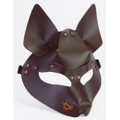 Коричневая маска Wolf - Sitabella - купить с доставкой в Волгодонске