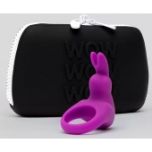 Фиолетовое эрекционное виброкольцо Happy Rabbit Cock Ring Kit - Happy Rabbit - в Волгодонске купить с доставкой