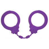 Фиолетовые силиконовые поножи Limitation - Lola Games - купить с доставкой в Волгодонске