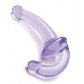 Фиолетовый безремневой страпон Strapless Strap-On - Lux Fetish - купить с доставкой в Волгодонске