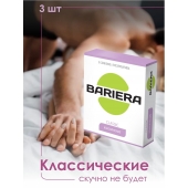 Классические презервативы Bariera Classic - 3 шт. - Bariera - купить с доставкой в Волгодонске