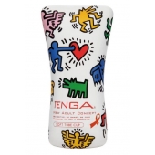 Мастурбатор-туба Keith Haring Soft Tube CUP - Tenga - в Волгодонске купить с доставкой