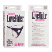 Трусы для страпона с универсальным креплением Universal Love Rider Luxe Harness - California Exotic Novelties - купить с доставкой в Волгодонске