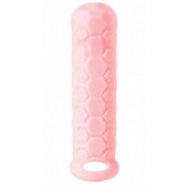 Розовый фаллоудлинитель Homme Long - 15,5 см. - Lola Games - в Волгодонске купить с доставкой