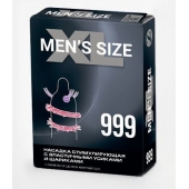 Стимулирующая насадка на пенис MEN SIZE 999 - Sitabella - в Волгодонске купить с доставкой