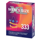 Стимулирующая насадка на пенис MEN SIZE 333 - Sitabella - в Волгодонске купить с доставкой