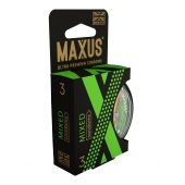 Презервативы в пластиковом кейсе MAXUS AIR Mixed - 3 шт. - Maxus - купить с доставкой в Волгодонске