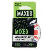 Презервативы в пластиковом кейсе MAXUS AIR Mixed - 3 шт. - Maxus - купить с доставкой в Волгодонске
