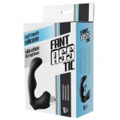 Черный вибромассажер простаты FantASStic Vibrating Prostate Massager - 11,3 см. - Dream Toys - в Волгодонске купить с доставкой