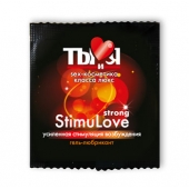 Разогревающий гель-лубрикант Stimulove Strong в одноразовой упаковке - 4 гр. - Биоритм - купить с доставкой в Волгодонске