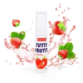 Гель-смазка Tutti-frutti с земляничным вкусом - 30 гр. - Биоритм - купить с доставкой в Волгодонске