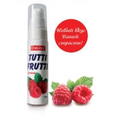 Гель-смазка Tutti-frutti с малиновым вкусом - 30 гр. - Биоритм - купить с доставкой в Волгодонске