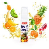 Гель-смазка Tutti-frutti со вкусом тропических фруктов - 30 гр. - Биоритм - купить с доставкой в Волгодонске