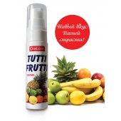 Гель-смазка Tutti-frutti со вкусом тропических фруктов - 30 гр. - Биоритм - купить с доставкой в Волгодонске