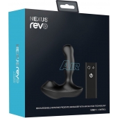 Черный вибратор-ротатор для стимуляции простаты Nexus Revo Air - Nexus Range - в Волгодонске купить с доставкой