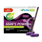 Возбуждающее средство для мужчин Mans Power plus - 10 капсул (0,35 гр.) +1 в подарок - SuperCaps - купить с доставкой в Волгодонске