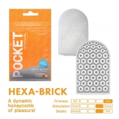 Карманный мастурбатор HEXA-BRICK - Tenga - в Волгодонске купить с доставкой