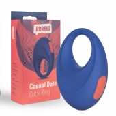 Синее эрекционное кольцо RRRING Casual Date Cock Ring - FeelzToys - в Волгодонске купить с доставкой