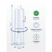 Презервативы MY.SIZE размер 47 - 10 шт. - My.Size - купить с доставкой в Волгодонске