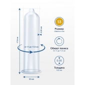 Презервативы MY.SIZE размер 53 - 10 шт. - My.Size - купить с доставкой в Волгодонске