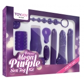 Эротический набор Toy Joy Mega Purple - Toy Joy - купить с доставкой в Волгодонске