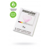Супертонкие презервативы Masculan Pur - 3 шт. - Masculan - купить с доставкой в Волгодонске