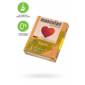 Экологически чистые презервативы Masculan Organic - 3 шт. - Masculan - купить с доставкой в Волгодонске