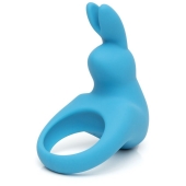 Голубое эрекционное виброкольцо Happy Rabbit Rechargeable Rabbit Cock Ring - Happy Rabbit - в Волгодонске купить с доставкой
