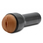 Коричневый мастурбатор-вагина Feel Stroker - Kiiroo - в Волгодонске купить с доставкой