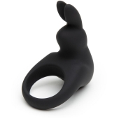 Черное эрекционное виброкольцо Happy Rabbit Rechargeable Rabbit Cock Ring - Happy Rabbit - в Волгодонске купить с доставкой