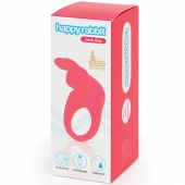 Розовое эрекционное виброкольцо Happy Rabbit Rechargeable Rabbit Cock Ring - Happy Rabbit - в Волгодонске купить с доставкой