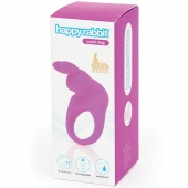 Фиолетовое эрекционное виброкольцо Happy Rabbit Rechargeable Rabbit Cock Ring - Happy Rabbit - в Волгодонске купить с доставкой