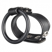 Двойное кольцо выносливости на пенис DUAL STAMINA RING - BlueLine - в Волгодонске купить с доставкой