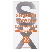 Ультратонкие презервативы Sagami Xtreme Superthin - 36 шт. - Sagami - купить с доставкой в Волгодонске