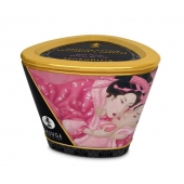 Массажная свеча Rose Petals с ароматом розы - 170 мл. - Shunga - купить с доставкой в Волгодонске