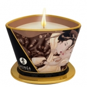 Массажная свеча Intoxicatin Chocolate с ароматом шоколада - 170 мл. - Shunga - купить с доставкой в Волгодонске