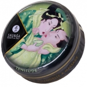 Массажная свеча Exotic Green Tea с ароматом зелёного чая - 30 мл. - Shunga - купить с доставкой в Волгодонске