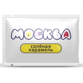 Универсальная смазка с ароматом солёной карамели  Москва Вкусная  - 10 мл. - Москва - купить с доставкой в Волгодонске